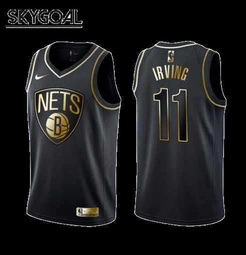 Kyrie Irving Brooklyn Nets - Black/gold
