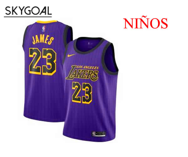 Lebron James La Lakers City Edtition 2019 -niÑos