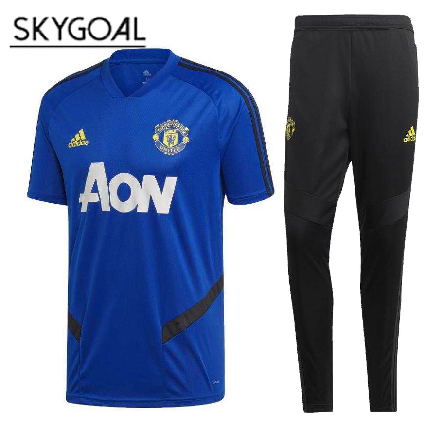 Maillot Pantalones Manchester United 2019/20 - Azul