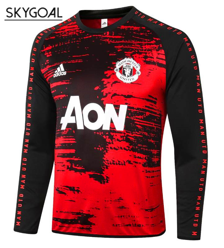 Maillot Manchester United Pre-partido 2020/21 Ml