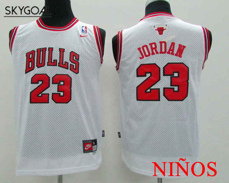 Michael Jordan Chicago Bulls Blanca -Enfants
