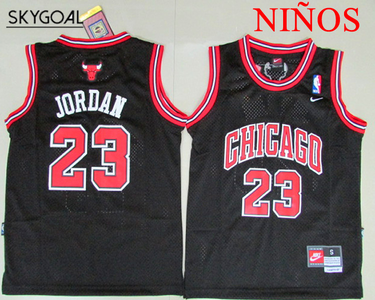 Michael Jordan Chicago Bulls Negra -Enfants