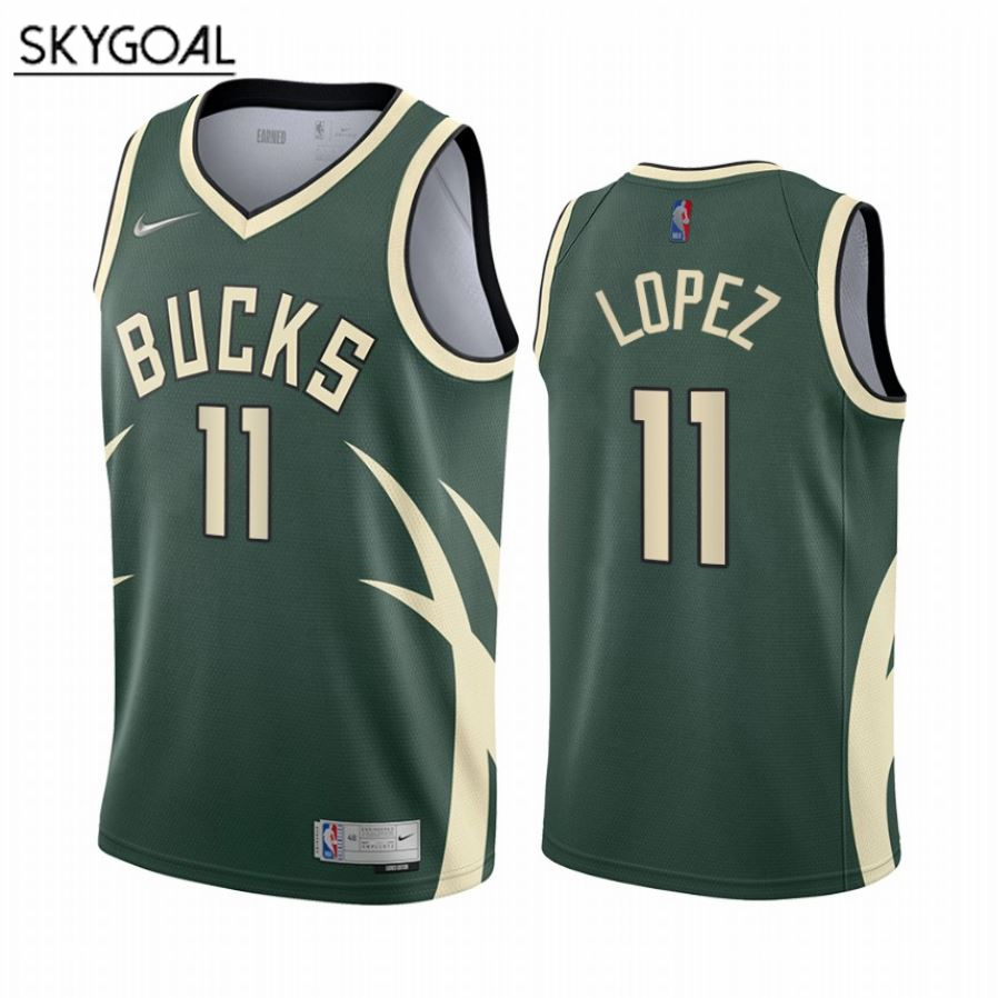 Brook Lopez Milwaukee Bucks 2020/21 - Earned