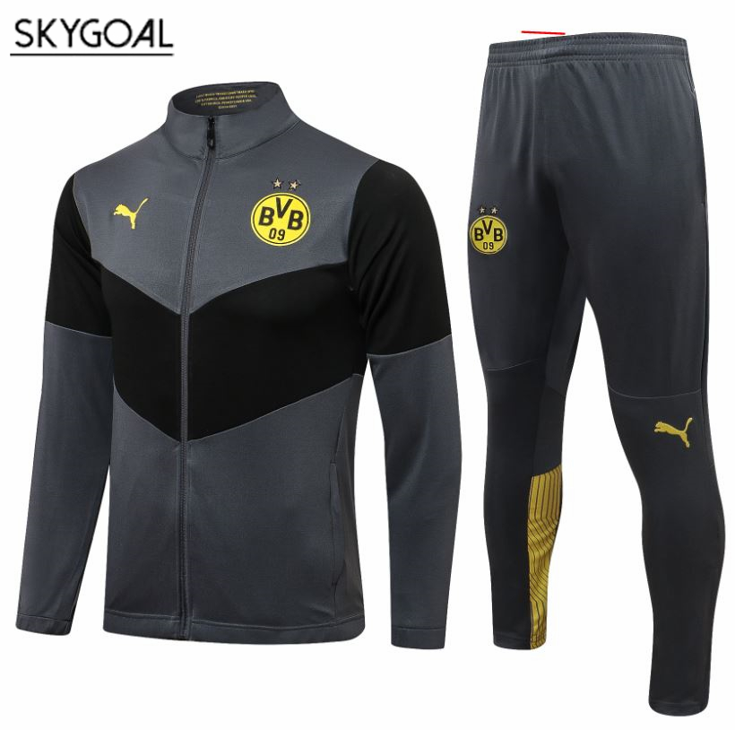 Survetement Borussia Dortmund 2021/22 Gris 2