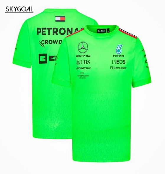 Maillot Mercedes Amg Petronas F1 2023 Verde