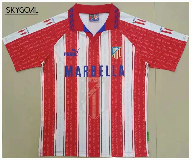 Atlético Madrid Domicile 1995/96