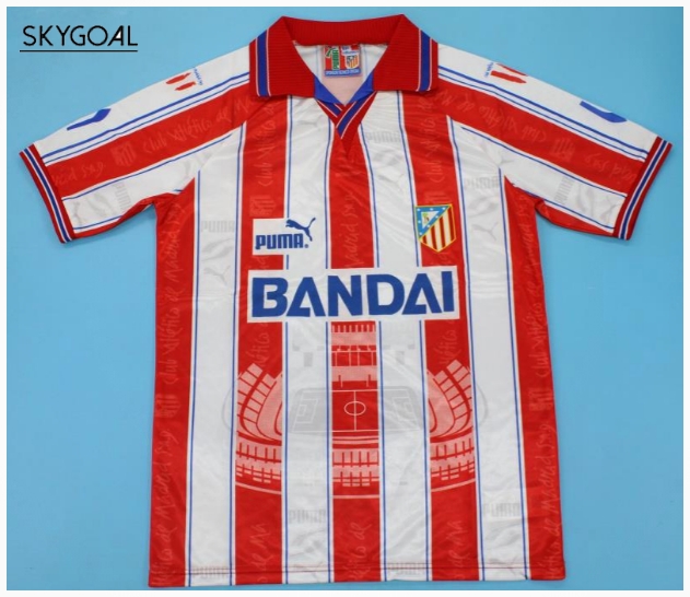 Atlético Madrid Domicile 1996/97