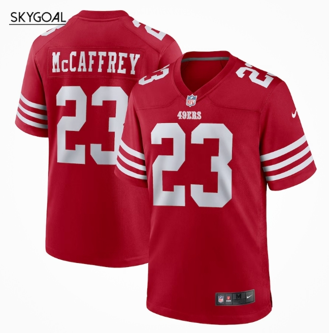 Christian Mccaffrey San Francisco 49ers - Scarlet