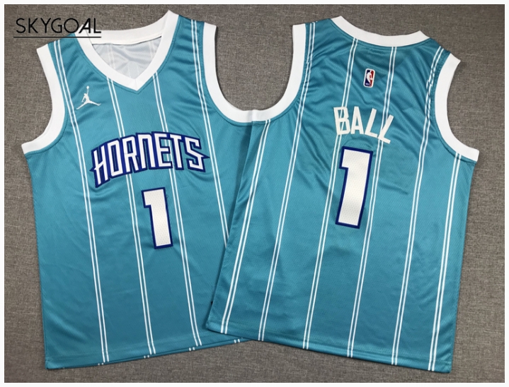 Lamelo Ball Charlotte Hornets Blue - Enfants