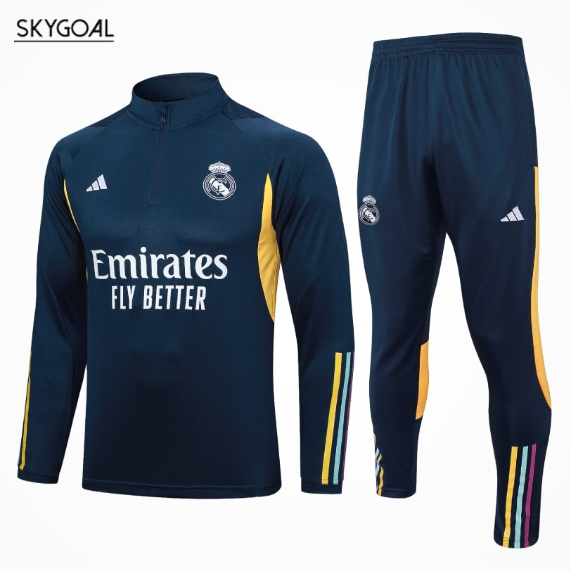 Survetement Real Madrid 2023/24 Azul - Enfants