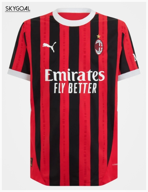 Ac Milan Domicile 2024/25 - Authentic