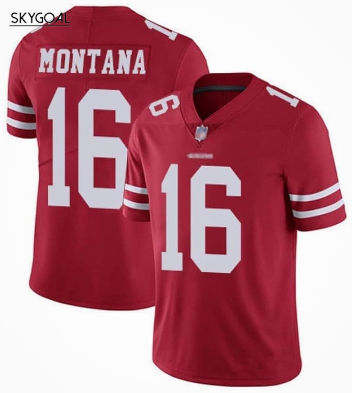 Joe Montana San Francisco 49ers - Red