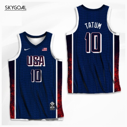 Jayson Tatum Usa 2024 Jjoo París