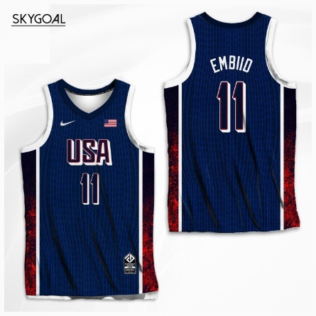 Joel Embiid Usa 2024 Jjoo París