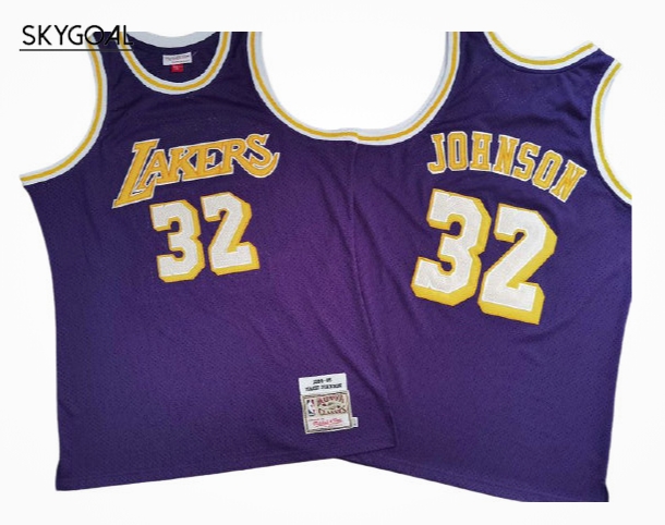 Magic Johnson Los Angeles Lakers - Classic Purple