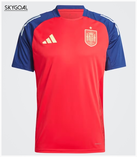 Maillot Entrenamiento Espagne 2024 Roja