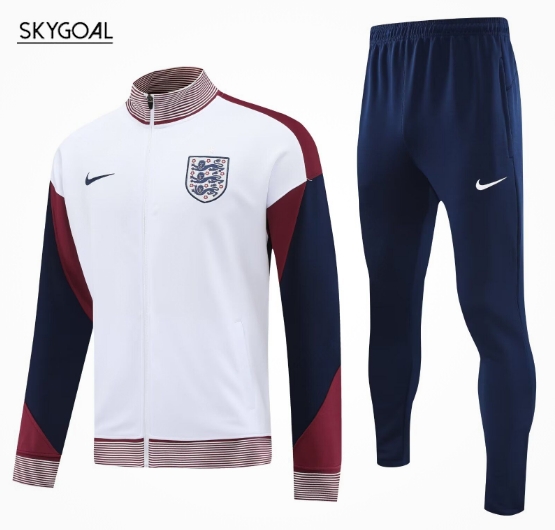 Survetement Angleterre 2024 White