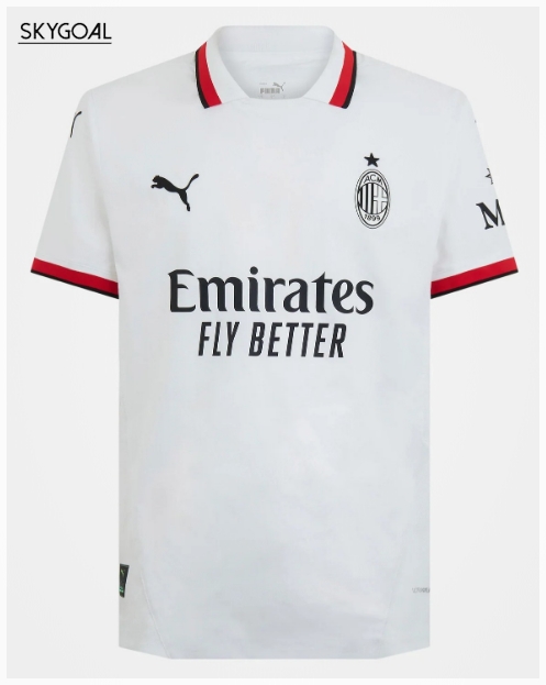 Ac Milan Exterieur 2024/25 - Authentic