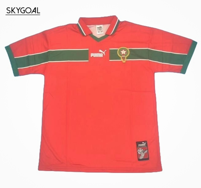 Maroc Domicile Coupe Du Monde 1998