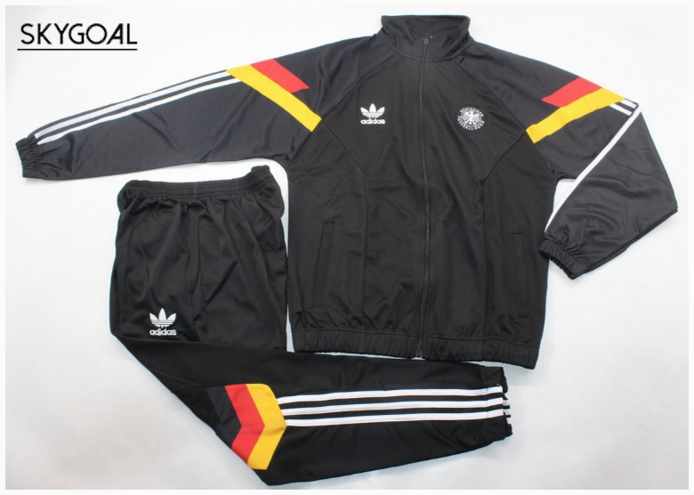 Survetement Allemagne 2024 Black Retro