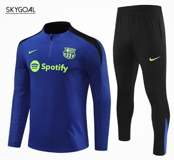 Survetement Fc Barcelona 2024/25 Dark Blue