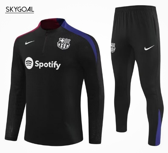 Survetement Fc Barcelona 2024/25 Negro