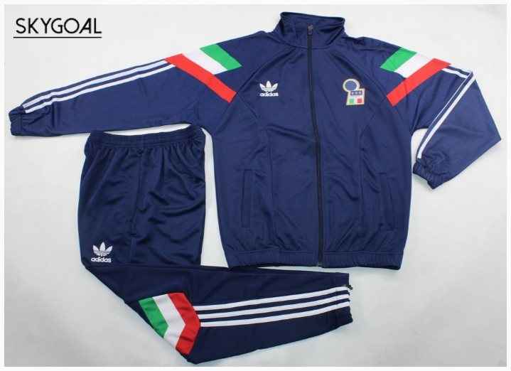 Survetement Italie 2024 Dark Retro