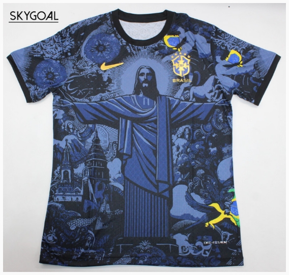 Maillot Brésil 2024 Ft. Jesus Blue