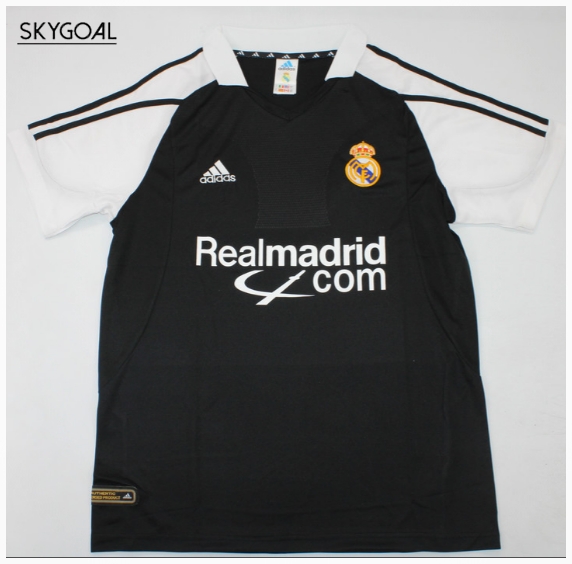 Real Madrid Exterieur 2001/02