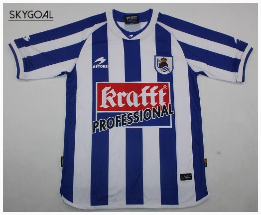 Real Sociedad Domicile 2002/03