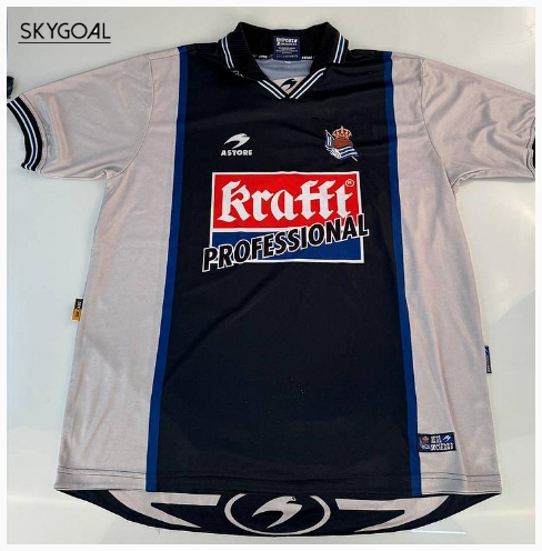 Real Sociedad Exterieur 2000/02