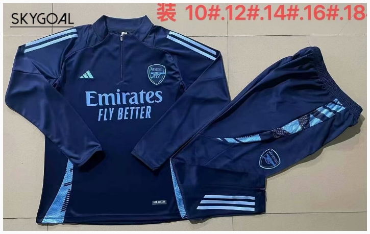 Survetement Arsenal 2024/25 Dark Blue - Enfants