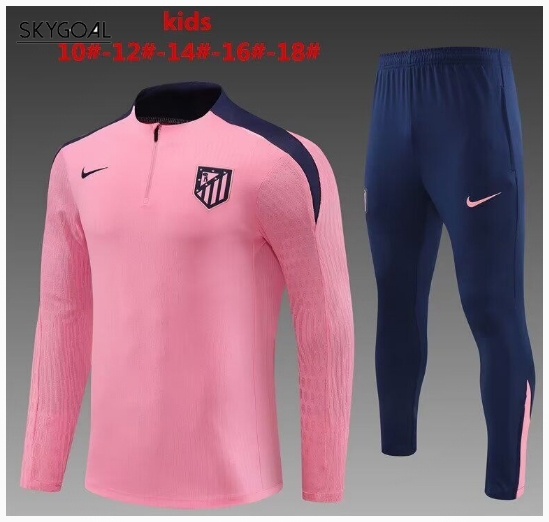 Survetement Atlético Madrid 2024/25 Pink - Enfants