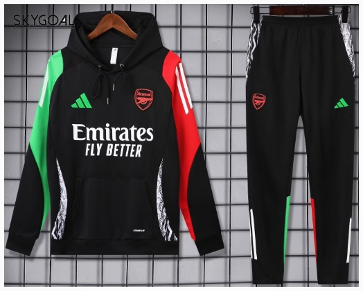 Survetement Con Capucha Arsenal 2024/25 Black