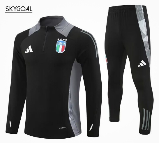 Survetement Italie 2024 Black