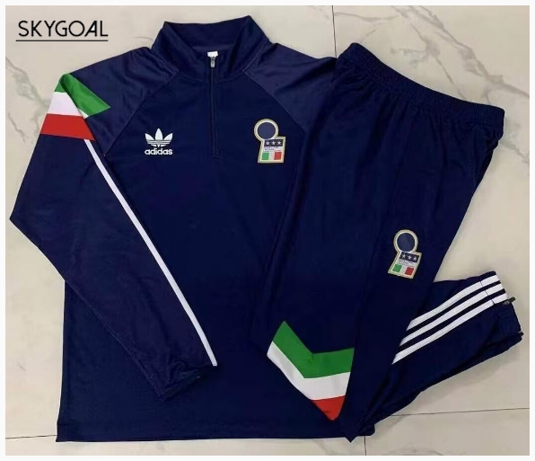 Survetement Italie 2024 Player Retro