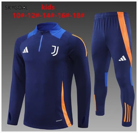 Survetement Juventus 2024/25 Dark Blue - Enfants