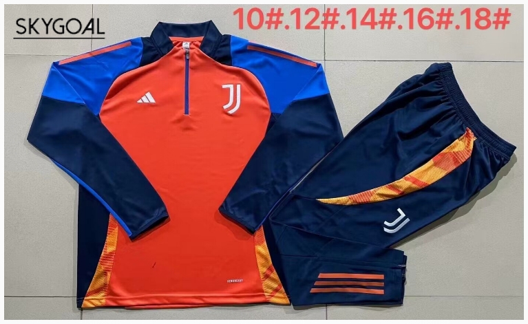 Survetement Juventus 2024/25 Naranja - Enfants