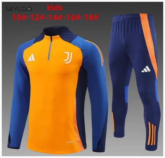 Survetement Juventus 2024/25 Orange - Enfants