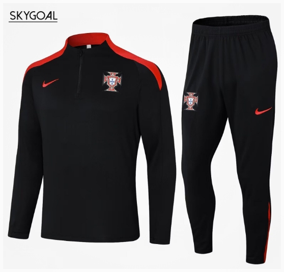 Survetement Portugal 2024 Black