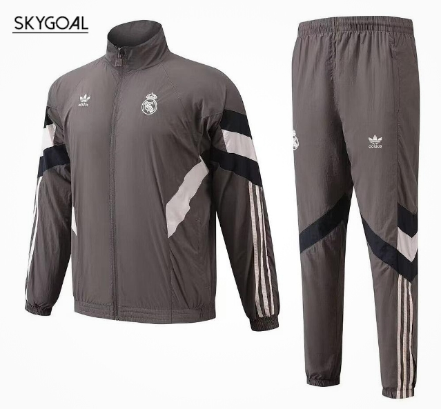 Survetement Real Madrid 2024/25 Grey Retro