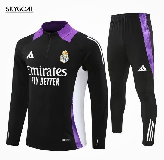 Survetement Real Madrid 2024/25 Negro