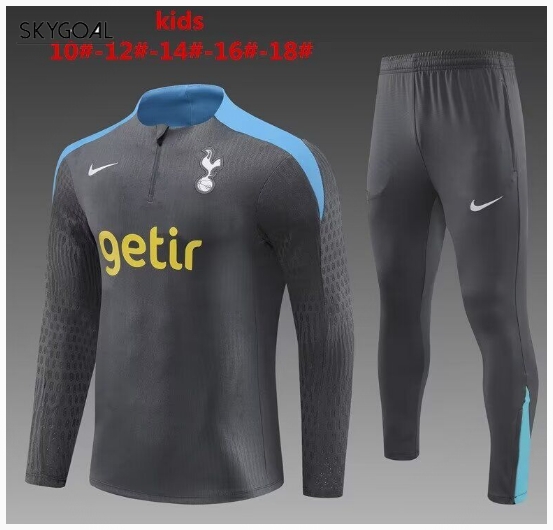 Survetement Tottenham Hotspur 2024/25 Grey - Enfants