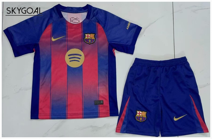 Fc Barcelona Domicile 2025/26 Filtrada - Enfants