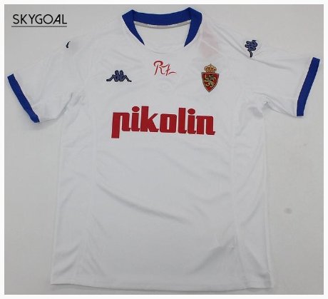 Real Zaragoza Domicile 2001/03