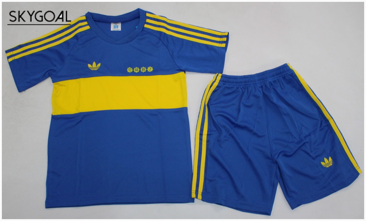 Boca Juniors Domicile 1981-enfants