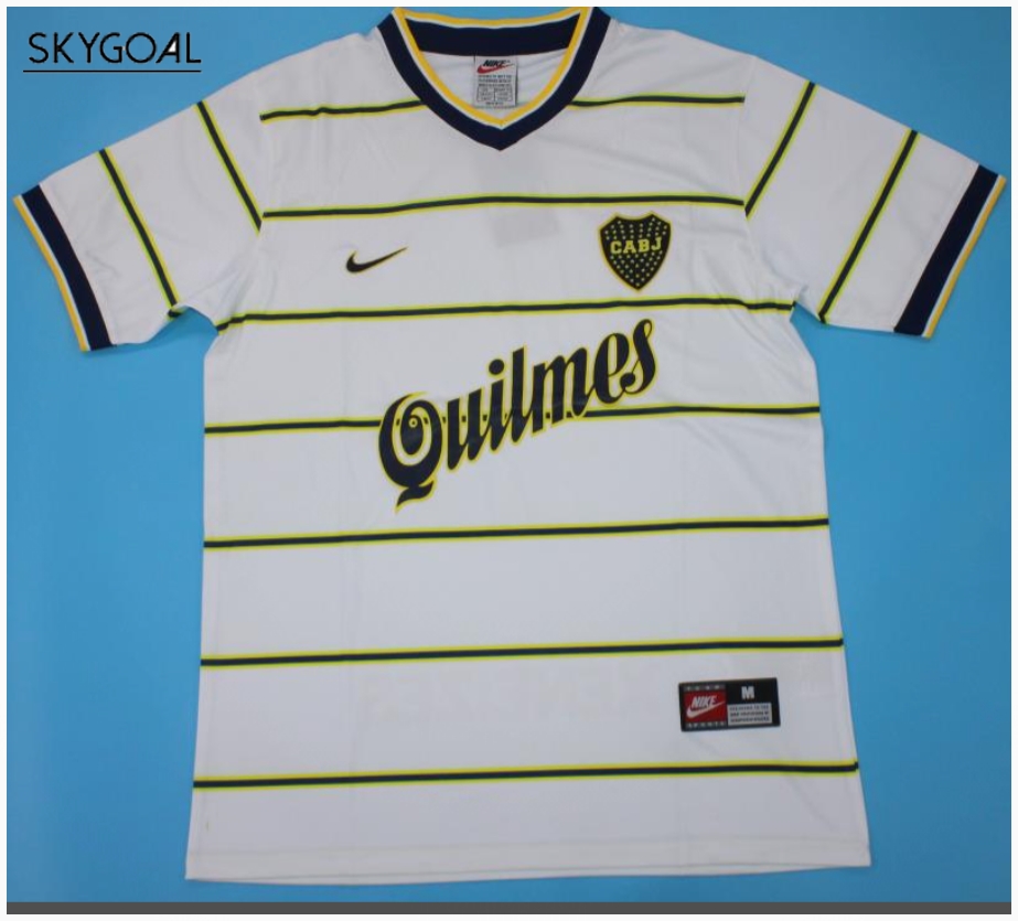 Boca Juniors White Cup Equipación 1998/99