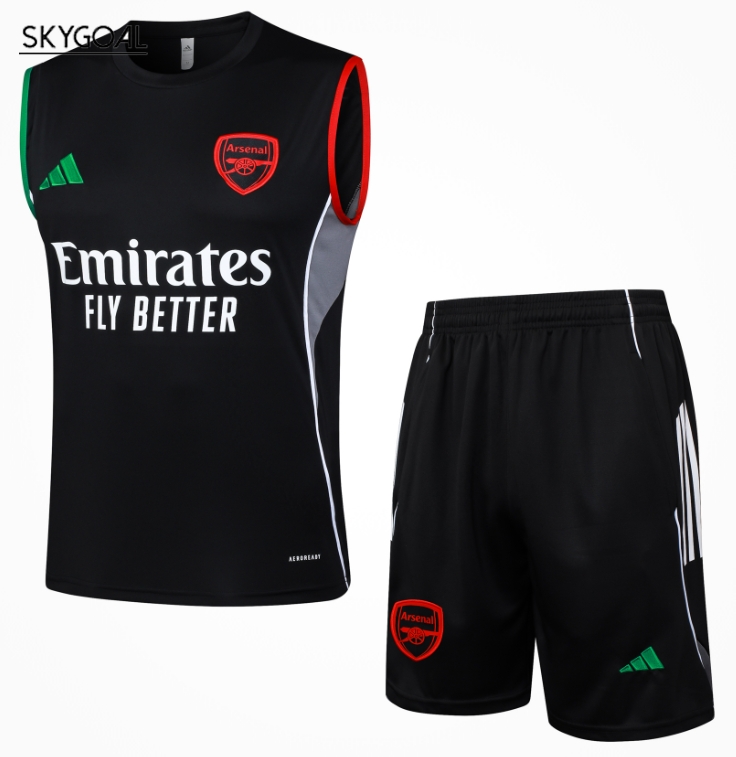 Chalecobermudas Arsenal 25/26-black