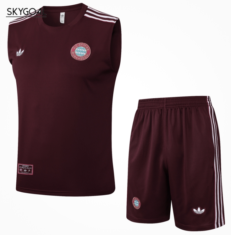 Chalecobermudas Bayern Munich 2025/26-retro Red