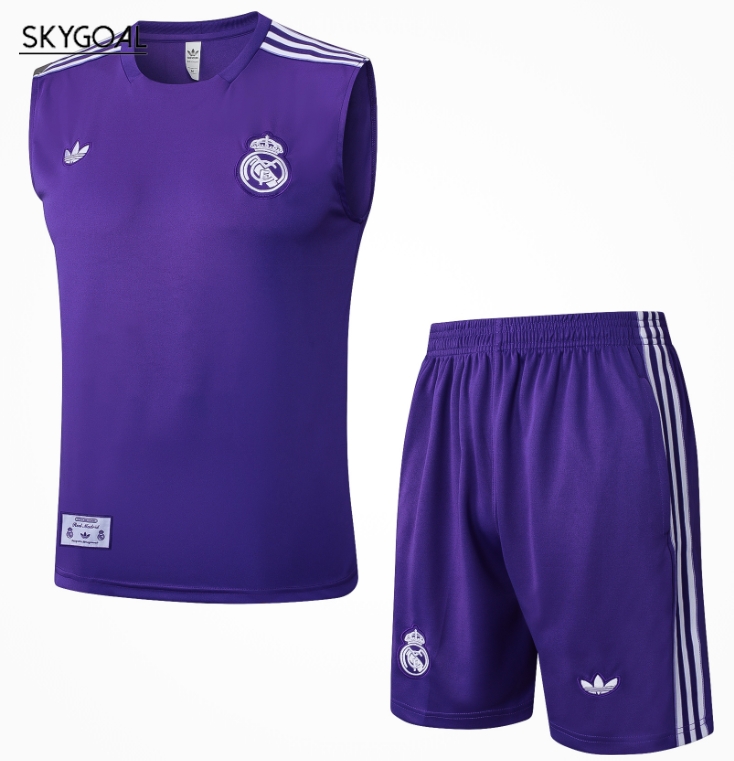 Chalecobermudas Real Madrid 25/26-retro Purple
